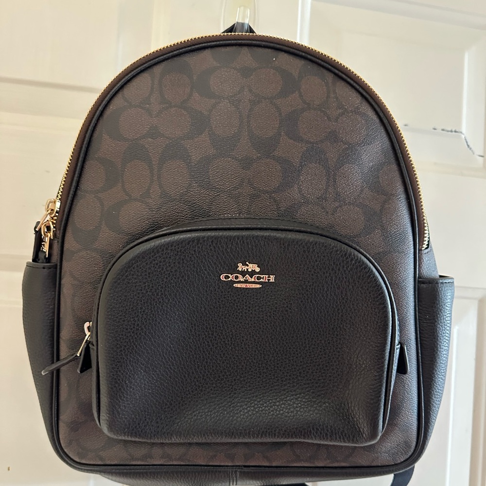 Coach backpack purse